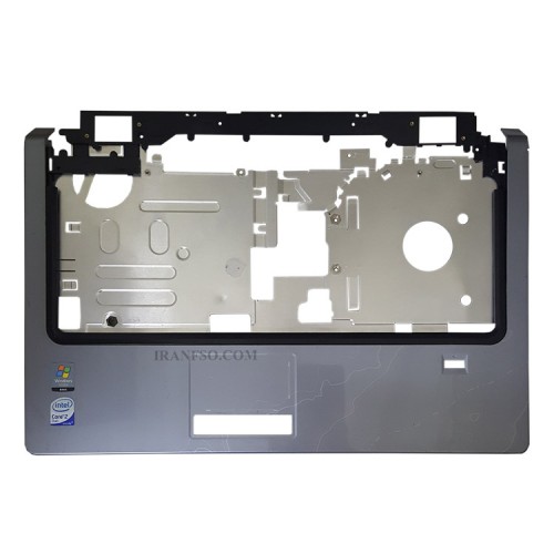 قاب کنار کیبرد لپ تاپ دل Studio 1535-1536-1537 نقره ای-بدون فینگر پرینت دست دوم