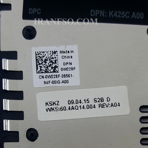 درب رم لپ تاپ دل Inspiron 1545-1546_0W228F مشکی-دست دوم