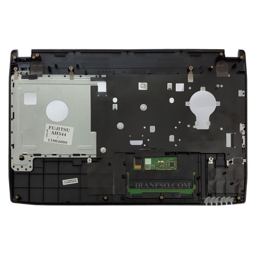 قاب کنار کیبرد لپ تاپ فوجیتسو LifeBook AH544 مشکی به همراه تاچ پد