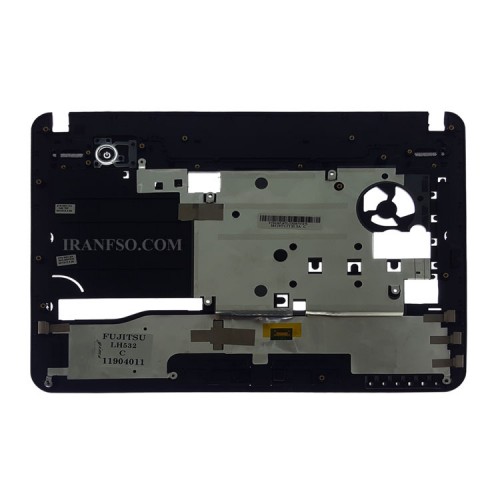 قاب کنار کیبرد لپ تاپ فوجیتسو LifeBook LH532 مشکی به همراه تاچ پد