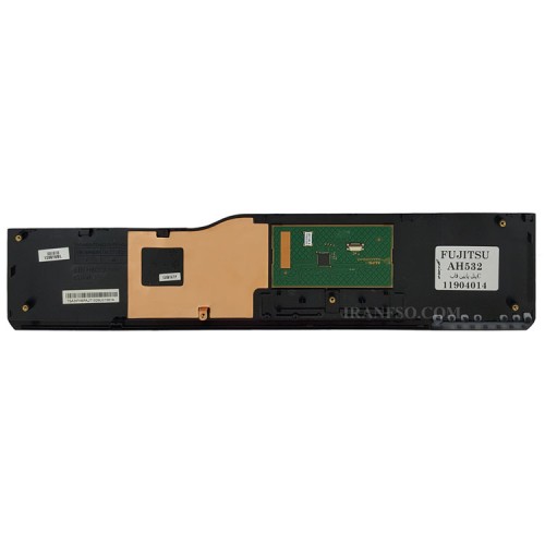 قاب کنار کیبرد لپ تاپ فوجیتسو LifeBook AH532 مشکی به همراه تاچ پد-قسمت پایین