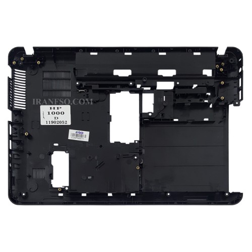 قاب کف لپ تاپ اچ پی Compaq 1000 مشکی بدون پلاستیک کف