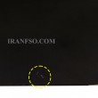 قاب پشت ال سی دی لپ تاپ اچ پی Pavilion DV6-6000 قهوه ای-بدون روکش لولا خط و خش دار