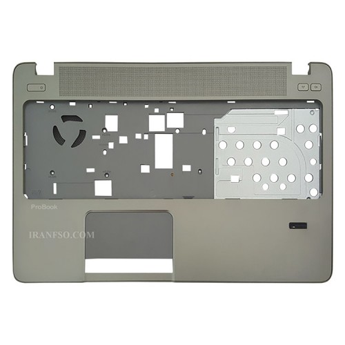 قاب کنار کیبرد لپ تاپ اچ پی ProBook 450-G1 بژ-با فینگرپرینت به همراه تاچ پد-خط و خش دار