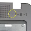 قاب کنار کیبرد لپ تاپ اچ پی ProBook 450-G1 بژ-با فینگرپرینت به همراه تاچ پد-خط و خش دار