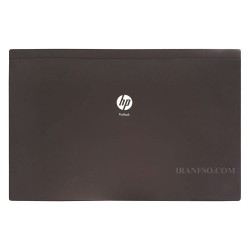 قاب پشت ال سی دی لپ تاپ اچ پی ProBook 4520 قهوه ای-خط و خش دار بدون کاور لولا