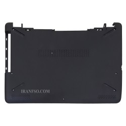 قاب کف لپ تاپ اچ پی Pavilion 15-BS_250 G6 مشکی-بدون پلاستیک کف و قفل باتری