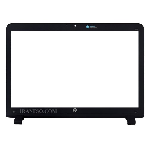 قاب جلو ال سی دی لپ تاپ اچ پی ProBook 450 G3 مشکی-خط و خش دار