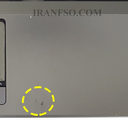 قاب کنار کیبرد لپ تاپ اچ پی ProBook 4530 طوسی-بدون فینگرپرینت دست دوم