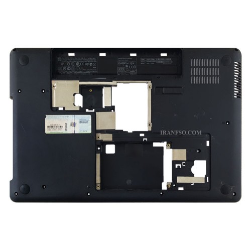 قاب کف لپ تاپ اچ پی Pavilion G62_Compaq CQ62 مشکی-برد آبی دست دوم