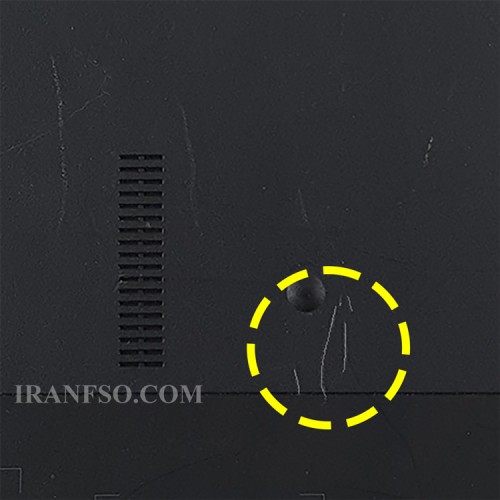 درب قاب کف لپ تاپ اچ پی Compaq 620-625_6070B0431201 مشکی دست دوم