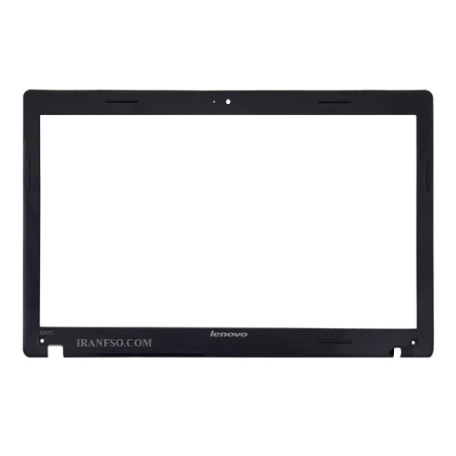 قاب جلو ال سی دی لپ تاپ لنوو IdeaPad G570 مشکی-خط و خش دار