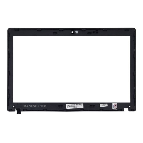 قاب جلو ال سی دی لپ تاپ لنوو IdeaPad G570 مشکی-خط و خش دار
