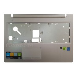 قاب کنار کیبرد لپ تاپ لنوو IdeaPad G50-70_Z50-70 نقره ای-به همراه تاچ پد