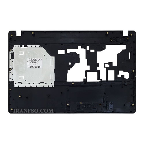 قاب کنار کیبرد لپ تاپ لنوو IdeaPad G580 مشکی-فلزی
