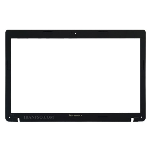 قاب جلو ال سی دی لپ تاپ لنوو IdeaPad G580 مشکی-پلاستیکی