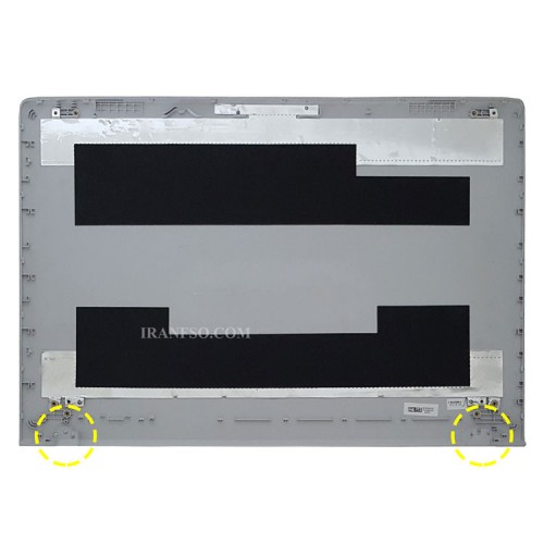 قاب پشت ال سی دی لپ تاپ لنوو Ideapad 500-15_Z51-70_No 3D WebCam مشکی-بدون کاور لولا