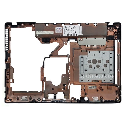 قاب کف لپ تاپ لنوو IdeaPad G470 مشکی بدون HDMI