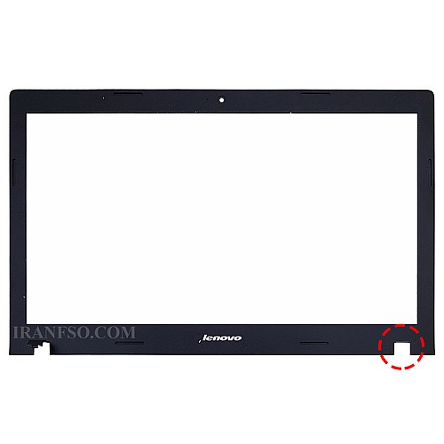 قاب جلو ال سی دی لپ تاپ لنوو IdeaPad G500-G510 مشکی