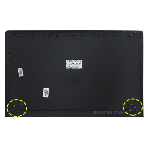 قاب پشت ال سی دی لپ تاپ لنوو IdeaPad G50-70_Z50-70 مشکی-ضد خش-بدون کاور لولا