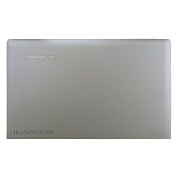 قاب پشت ال سی دی لپ تاپ لنوو IdeaPad G50-70_Z50-70 نقره ای-خط و خش دار بدون کاور لولا
