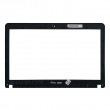 قاب جلو ال سی دی لپ تاپ لنوو Thinkpad Edge E531-E540 مشکی-نقره ای غیرتاچ چهار پیچ-بدون کاور لولا-ال ای دی نازک