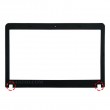 قاب جلو ال سی دی لپ تاپ لنوو Thinkpad Edge E531-E540 مشکی-نقره ای غیرتاچ چهار پیچ-بدون کاور لولا-ال ای دی نازک