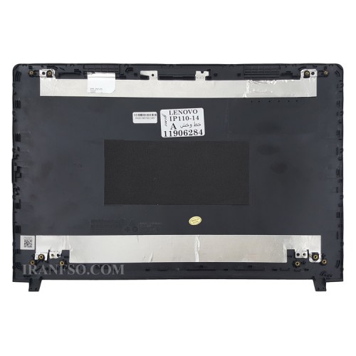 قاب پشت ال سی دی لپ تاپ لنوو IdeaPad 110-14 مشکی-خط و خش دار