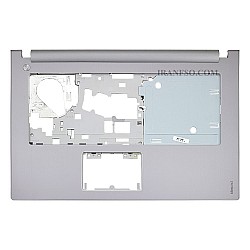 قاب کنار کیبرد لپ تاپ لنوو IdeaPad Z400 نقره ای خط و خش دار