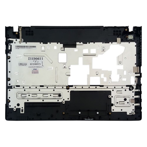 قاب کنار کیبرد لپ تاپ لنوو IdeaPad G500-G505-G510 مشکی براق-خط و خش دار