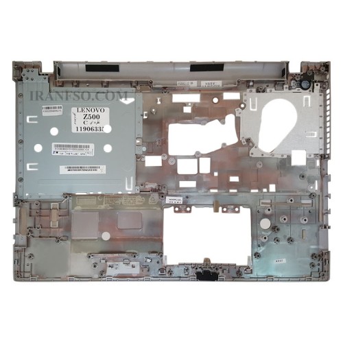 قاب کنار کیبرد لپ تاپ لنوو IdeaPad Z500 نقره ای