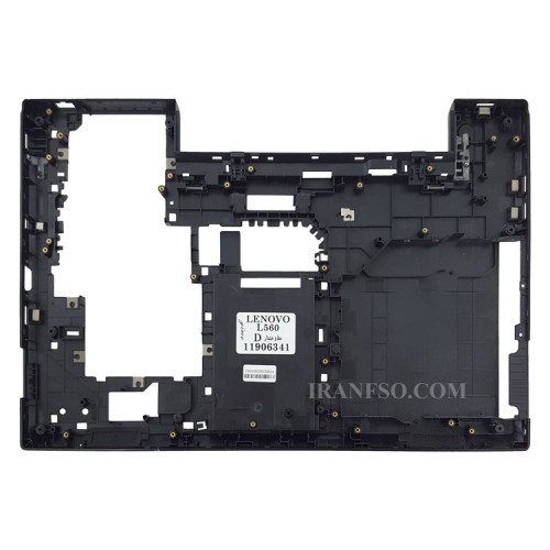 قاب کف لپ تاپ لنوو Thinkpad L560-L570 مشکی خط و خش دار