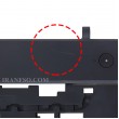 قاب کنار کیبرد لپ تاپ لنوو ThinkPad L560-L570 مشکی-با فینگر پرینت خط و خش دار