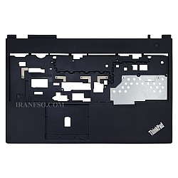 قاب کنار کیبرد لپ تاپ لنوو Thinkpad L560-L570 مشکی-بدون فینگر پرینت خط و خش دار