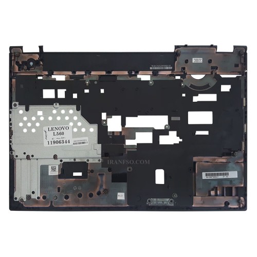 قاب کنار کیبرد لپ تاپ لنوو Thinkpad L560-L570 مشکی-با فینگر پرینت