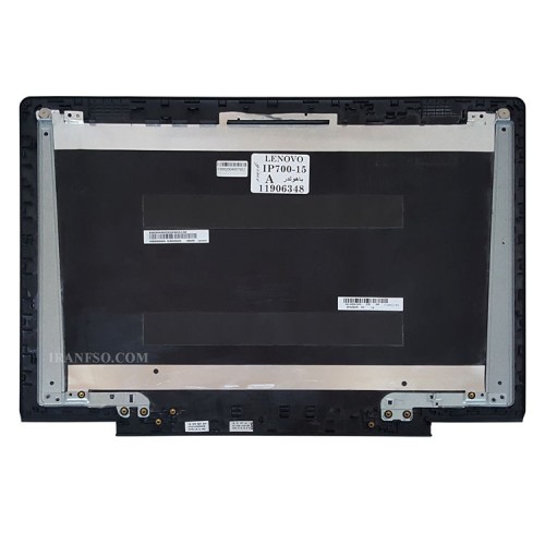 قاب پشت ال سی دی لپ تاپ لنوو IdeaPad 700-15 مشکی به همراه نگهدارنده LCD