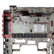 قاب کف لپ تاپ لنوو IdeaPad B50-30_B50-45 مشکی-بدون خروجی هوا-رم ریدر شکسته