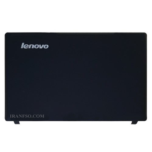 قاب پشت ال سی دی لپ تاپ لنوو IdeaPad G580-G585 مشکی-فلزی براق خط و خش دار