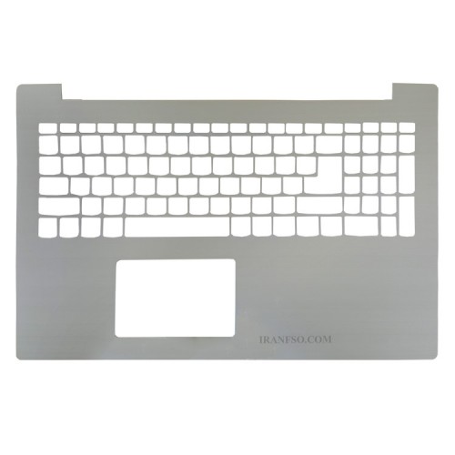 قاب کنار کیبرد لپ تاپ لنوو IdeaPad 320-330-520 15Inch نقره ای-اینتربزرگ Space بزرگ-بدون فینگر پرینت خط و خش دار