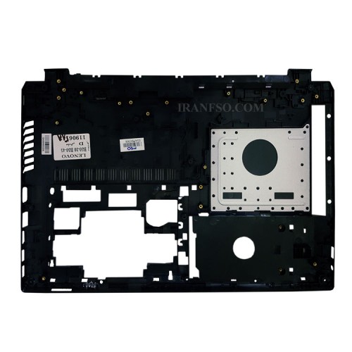 قاب کف لپ تاپ لنوو IdeaPad B50-30_B50-45 مشکی-جای پنل درایو شکسته