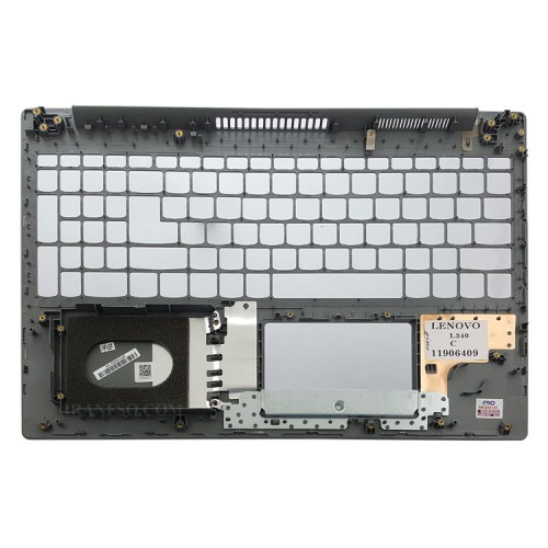 قاب کنار کیبرد لپ تاپ لنوو IdeaPad L340-15_V155-15 نقره ای