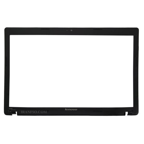 قاب جلو ال سی دی لپ تاپ لنوو IdeaPad G580 مشکی فلزی