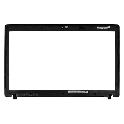 قاب جلو ال سی دی لپ تاپ لنوو IdeaPad G580 مشکی فلزی
