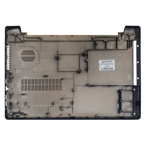 قاب کف لپ تاپ لنوو IdeaPad 110-15ACL AMD-Touch مشکی-بدون پلاستیک کف