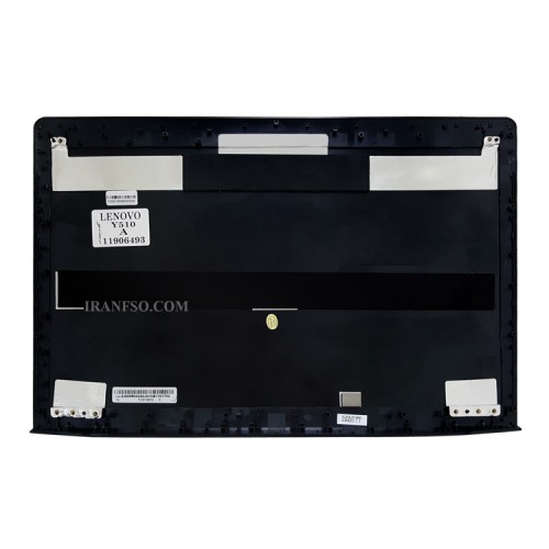 قاب پشت ال سی دی لپ تاپ لنوو IdeaPad Y500-Y510 مشکی-خط و خش دار بدون کاور لولا
