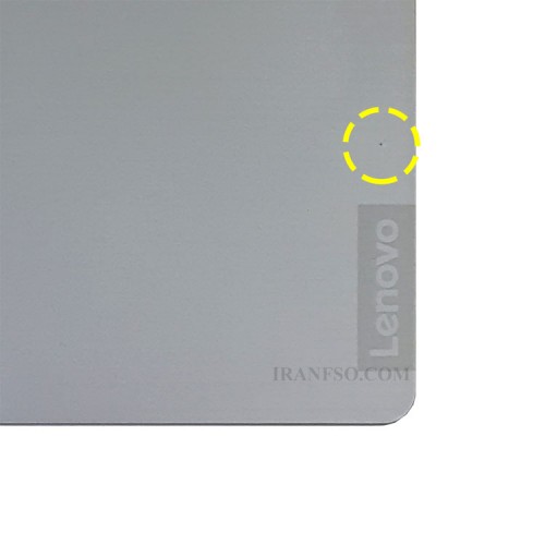 قاب کنار کیبرد لپ تاپ لنوو IdeaPad L340-15_V155-15 نقره ای خط و خش دار