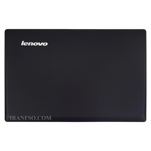 قاب پشت ال سی دی لپ تاپ لنوو IdeaPad G580 مشکی-فلزی مات بدون کاور لولا
