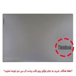 قاب پشت ال سی دی لپ تاپ لنوو ThinkBook 15 G2 طوسی