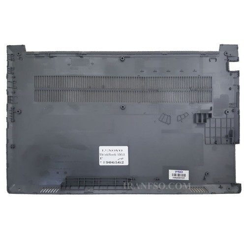 قاب کف لپ تاپ لنوو ThinkBook 15 G3 طوسی-بدون پلاستیک کف و کاور لن