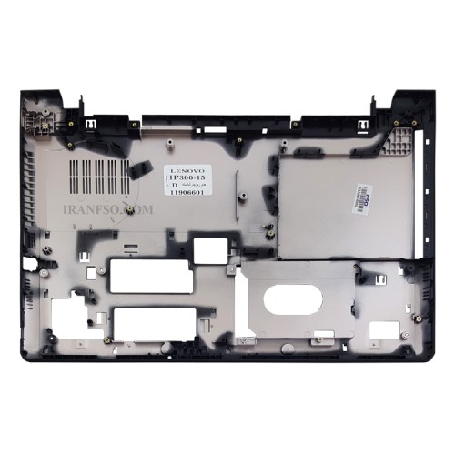 قاب کف لپ تاپ لنوو Ideapad 300-15 مشکی-رم ریدر شکسته